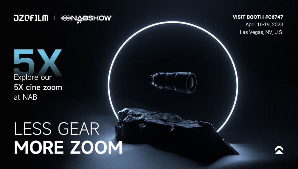 DZOFILM Pavo 2X Anamorphic Lens Series - First Look at NAB 2023 Show
