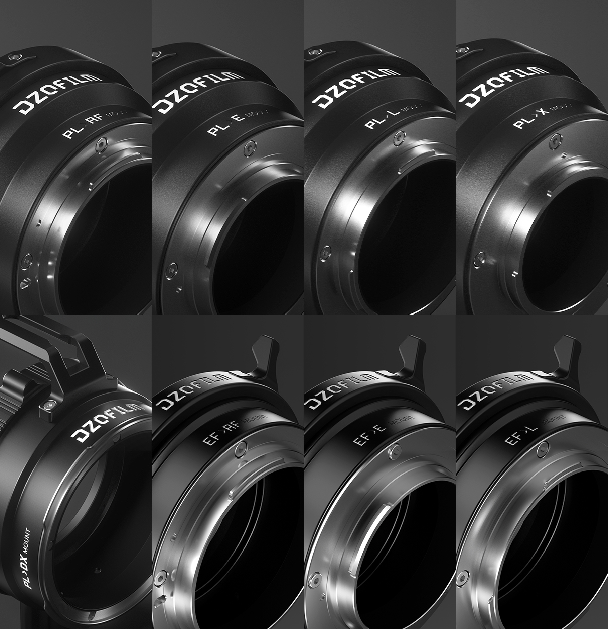 DZOFilm オクトパスLens Adapter (PL to Sony E) DZOFILM Octopus Adapter for PL-Mount Lens to Sony E-Mount